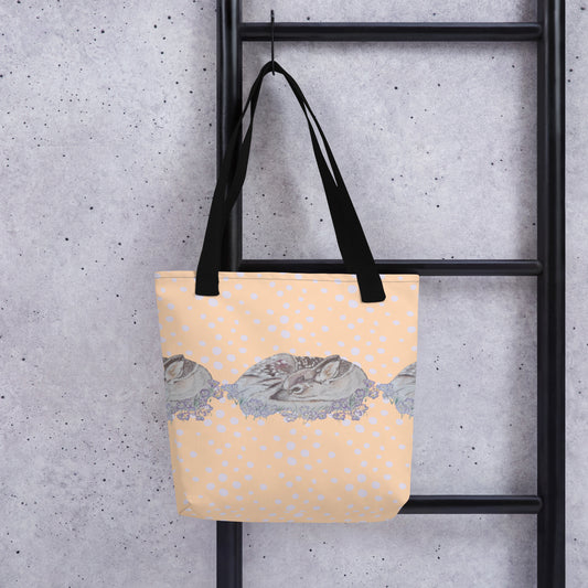 Fawn tote - canvas tote bag